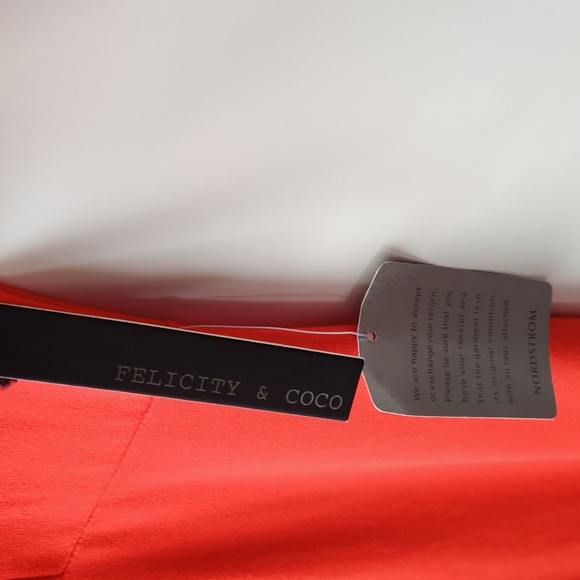 Felicity & Coco Orange Dress Size Large NWT - Picture 10 of 10